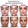 Youngfocus Cosmetics Cream Contour Best 8 Colors and Highlighting Makeup