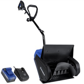 Westinghouse WSnow13S 24V Cordless Snow Shovel 13 Inch Kit, 24V 4Ah Battery, Fast Charger, Electric Snow Shovel with 20ft Throwing Distance, plows 300lbs/min, Compatible with Snow Joe Batteries