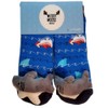Plush Stuffed Shark Socks Lil Traveler Comfort Warm Toddler Find