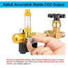 DaToo Aquarium CO2 Regulator with Bubble Counter Solenoid Check Valve