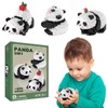 GAROMIA Panda Building Blocks Set, Mini Clamping Blocks, Panda Building