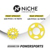 NICHE Drive Sprocket Chain Combo for Yamaha PW80 Y-Zinger Front