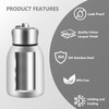 Boziee 280 ml Small Stainless Steel Thermos Flask, BPA-Free, Portable