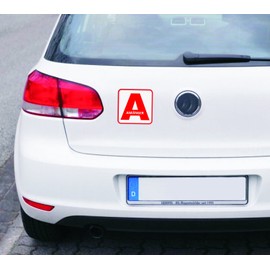 Car Magnetic Sign Beginners | Magnetic Sign for Beginners Drivers (15 x 15 cm)