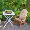 FUNBERRY Patio Chair Cushions Set of 4,Adirondack Chair Cushion,Improved Comfy
