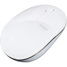 Digio2 MUS-BKT154NW Bluetooth Mouse Thin 3 Button Blue LED White