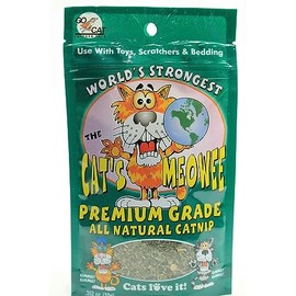 .352 Ounce The Cat's Meowee All Natural Premium Grade Cat Nip (Pack of 3)