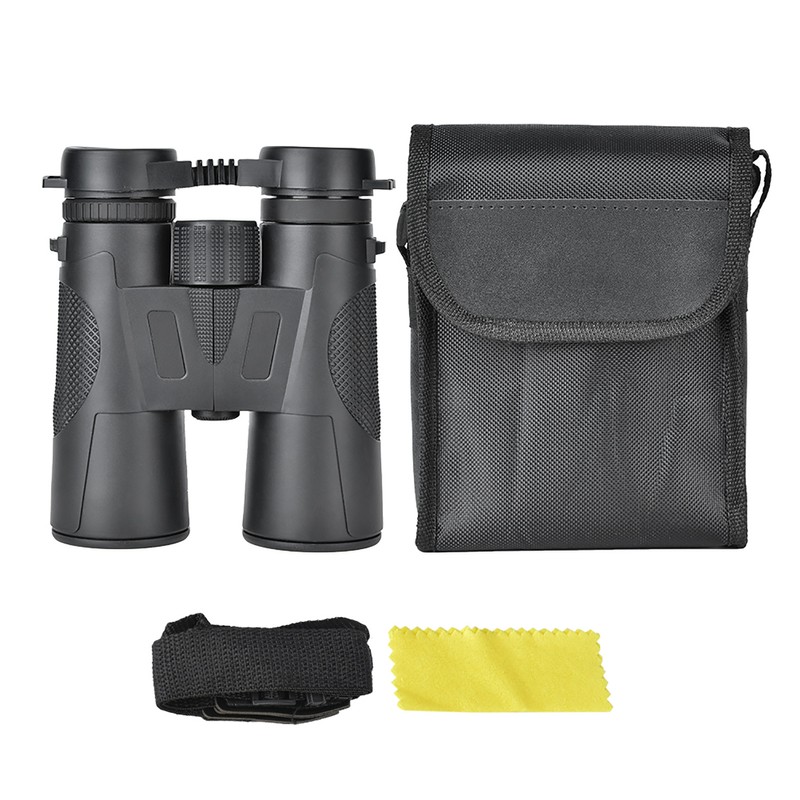 12×42 Magnification BAK4 Prism Binoculars Waterproof Outdoor Hunting Night Vision