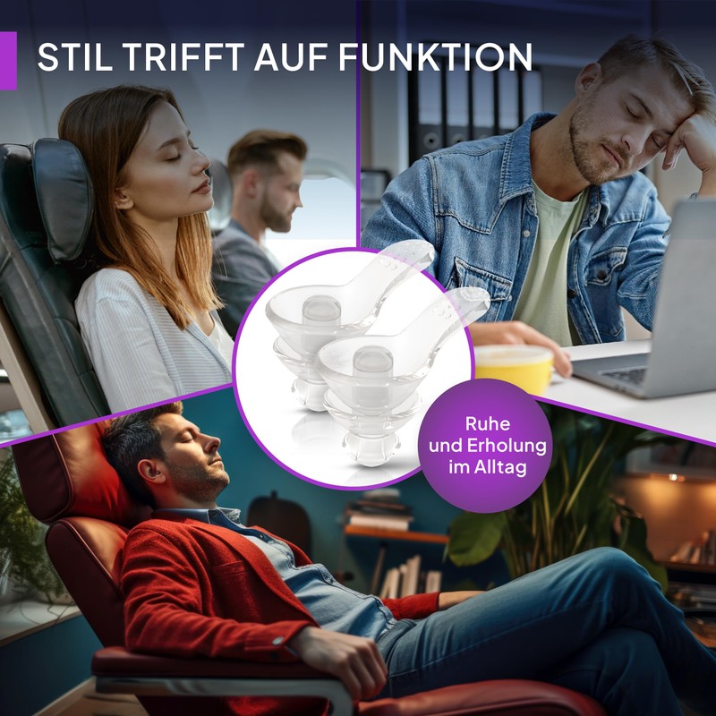Senner SleepPro Ear Protection Ear Plugs for Sleep and against