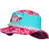 Playshoes Girl's UV Sun PRedection Sun Hat, Swim Cap Flamingo,