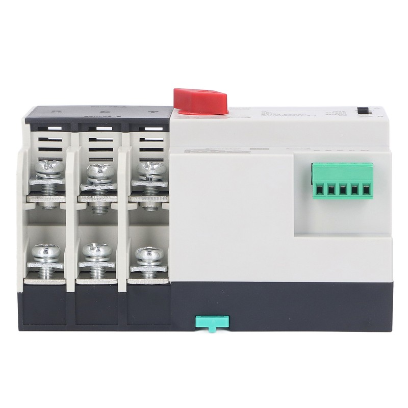 3P Dual Power Automatic Transfer Switch Uninterrupted Flame Retardant Electrical