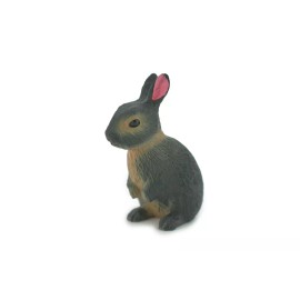 Unbranded Model Rabbit, Hare, Bunny Toy, Figure, Realistic, Replica, Gift, 2" CH708 BB174