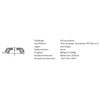 Rolling Mechanism Set of 2 Installation Wheels 150 mm -