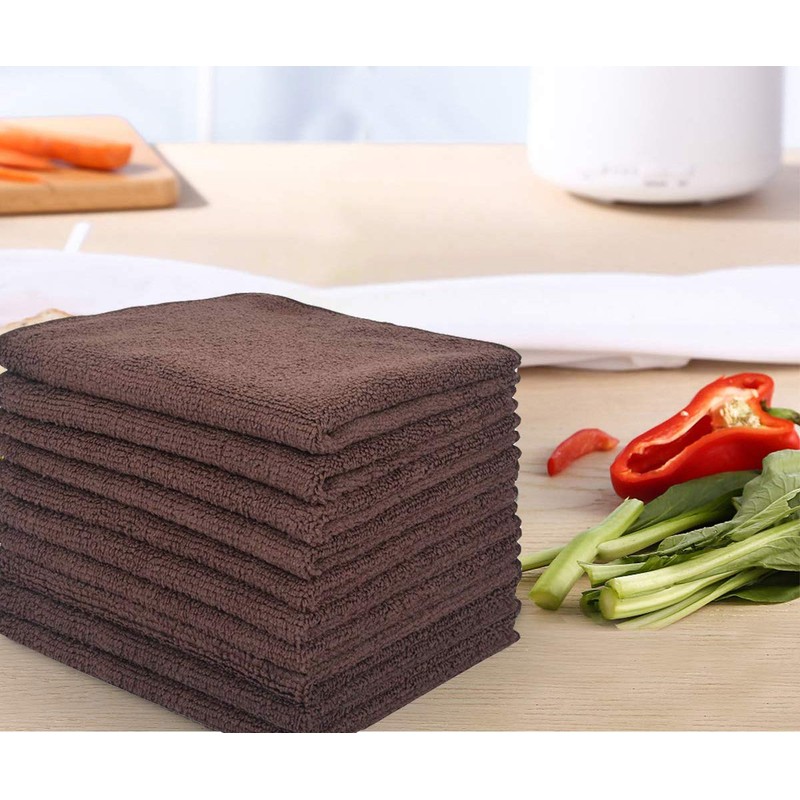 HIDMD Microfibre Cleaning Cloths Dish Cloths Lint Free Cloths For
