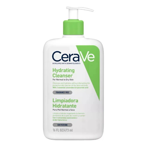 Crema Limpiadora Hidratante Piel Normal A Seca 473ml Cerave