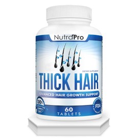 Thick Hair Growth Vitamins– Hair Growth Pills With DHT Blocker Stimulates Faster Growth for Weak, Thinning Hair–Biotin Hair Supplements with Keratin & Collagen Helps Men&Women Grow Perfect Hair.