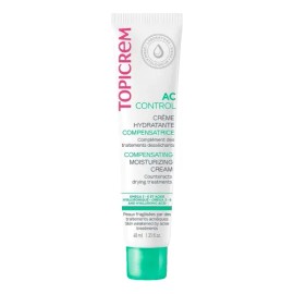 Crema Hidratante Facial Topicrem AC 40ml Piel Normal Hipoalergnica Sin Parabenos                                                                      