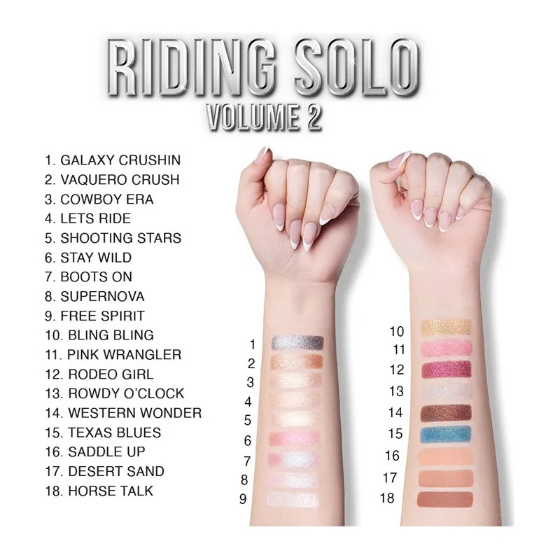 Sombras Individuales Riding Solo Vol. 2 Beauty Creations 25 Cowboy
