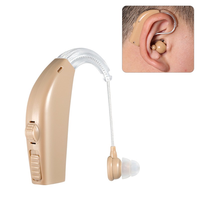 Sound Aid Rechargeable Hearing Device Sound Amplifier Headphone for Movie