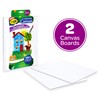 Crayola Paint Canvas Set, Painting Supplies, White, 2 Count
