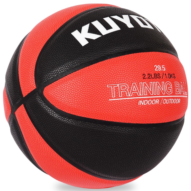 KUYOTQ 2.2lbs 29.5" Weighted Basketball Size 7 Composite Indoor Outdoor
