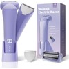 Krofaue Electric Razor for Women, Painless Bikini Trimmer, IPX6