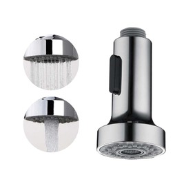 XoeLLe Kitchen Tap Extendible Tap Attachment, Tap Kitchen Attachment, Tap Extension Kitchen, Tap Kitchen Suitable for Replacement Taps in Kitchen Sinks Sink (Silver)