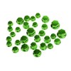 MAD HORNETS 30pcs Motorcycle Green Plastic Hexagon Socket Screw Covers