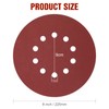 KONGMING 225mm x 225mm x 112.5mm Sanding Discs (25 Pcs)
