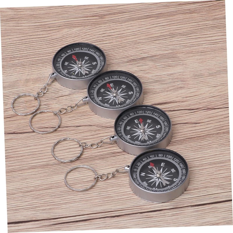 jojofuny 12 Pcs Childrens Outdoors Kids Compass Alloy Compass Orienteering