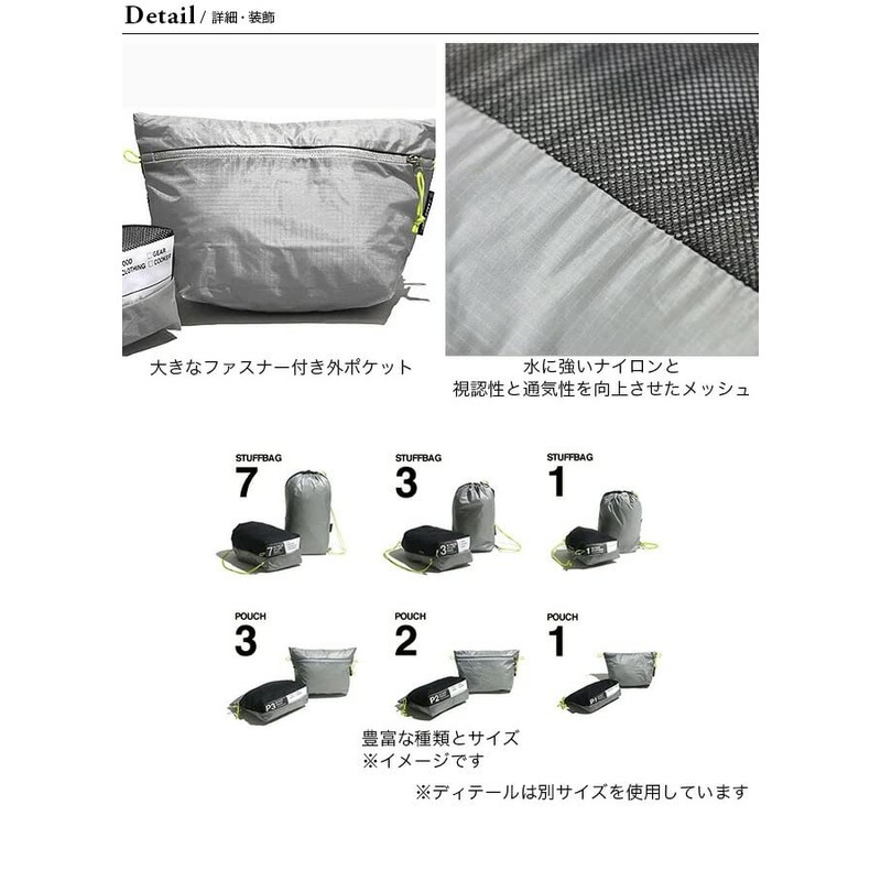 PaaGo WORKS W-FACE Pouch 2, green (moss green)