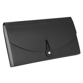 A5 A6 Expanding File Folder 13 Pockets Wallet Folder Receipts Envelope Small Accordion Folder Documents Pockets Tickets Receipts Organiser Button Folder Plastic Filing Bag with Dividers