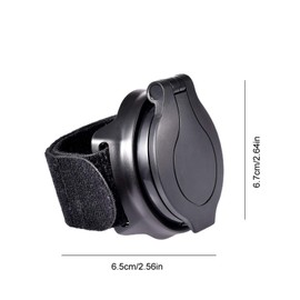 Rearview | Adjustable Wrist Band Rear View Mirrors | Wearable Cycling Safety for Road Bikes, Mountain Bikes, Recumbent