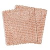 REDECKER Copper Scrubbing Cloth – 2-Ply Woven, Non-Scratch, Reusable &