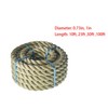 labworkauto ProManila - UnManila,Polypropylene Cord Twisted 3 Strand, Lightweight Synthetic