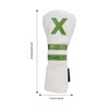 PU Waterproof Golf Head Covers Internal Thickened Plush Durable Golf
