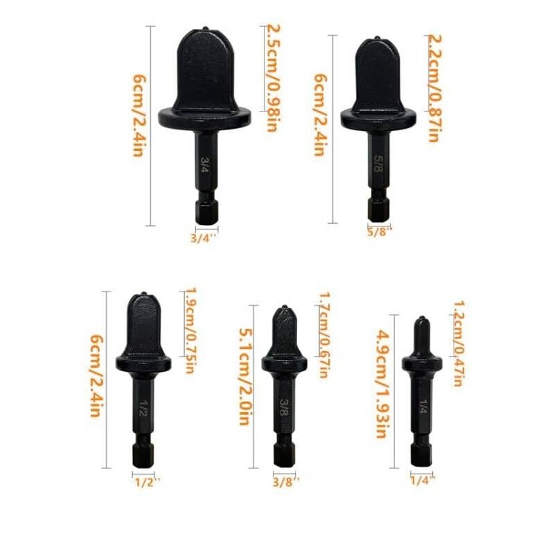 11pcs HVAC Repairing Set Air Conditioner Copper Tube Expander Swaging