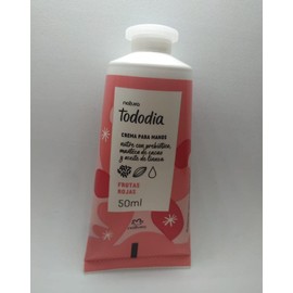 natura Crema Para Manos Humectante Frutas Rojas Natura Tododia 50ml