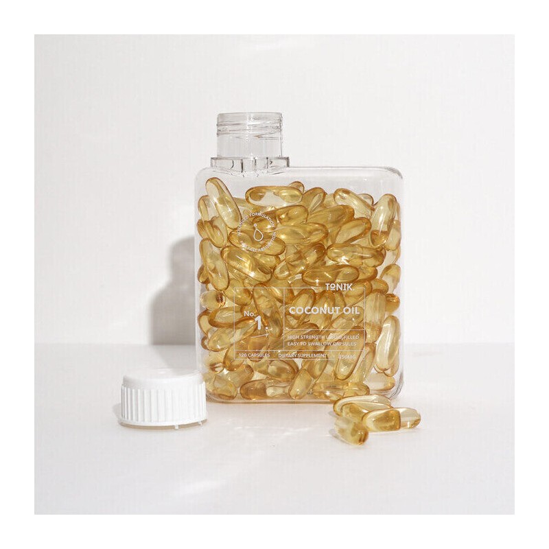 Tonik Coconut Oil Capsules, 120 Capsules