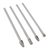 4pcs 6mm Tungsten Steel Carbide Rotary Burr Set Fits Rotary