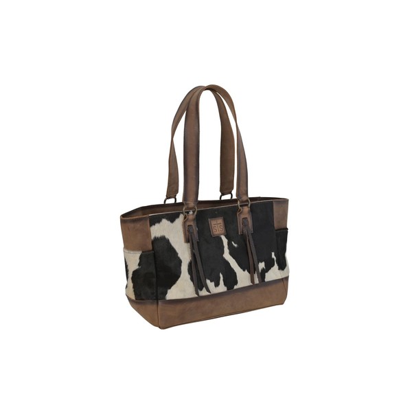 STS Ranchwear Cowhide Montana Tote Tornado/Cowhide One Size