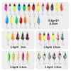 Spinner Blinker Set, 43 Pieces Trout Bait, Spoons Trout Set