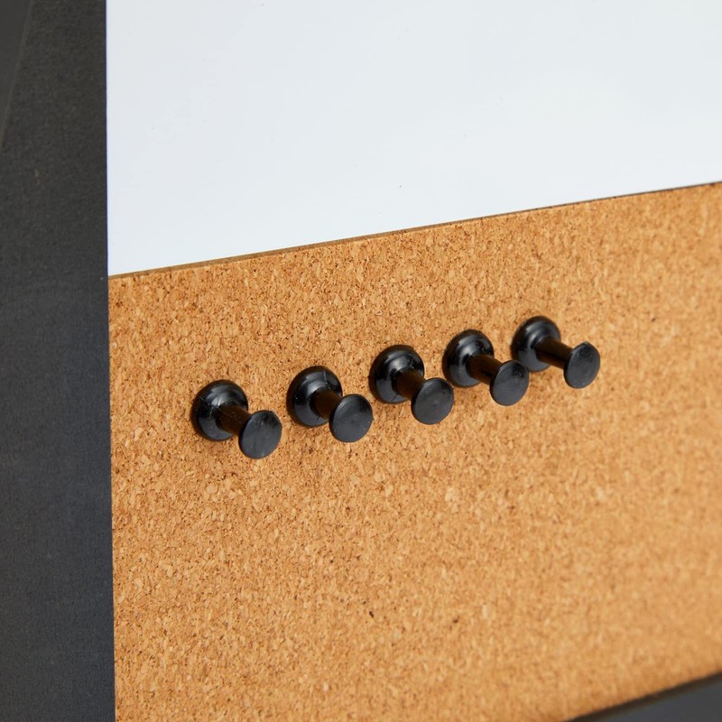 Juvale White Board Message Command Center & Wall Organizer -