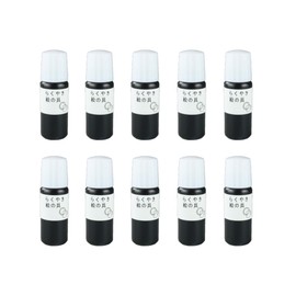 Epoch Chemical Paint RME-390BK_10 Rakuyaki Paint for Ceramics, Black, 10 pcs