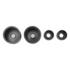 A Pillar Grab Handle Repair Kit Black Aluminum Replacement for