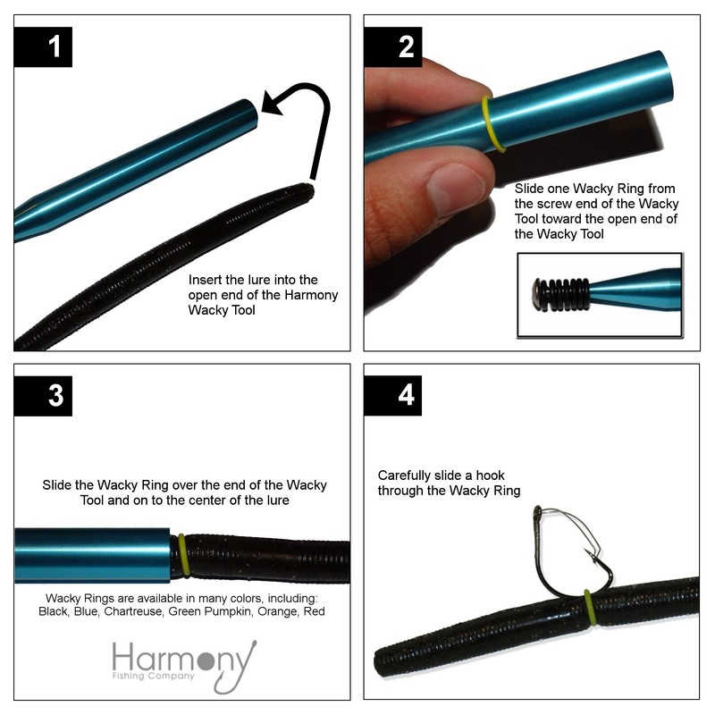 Wacky Rings - (CHARTREUSE) O-Rings for Wacky Rigging Senko Worms