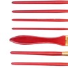 11Pcs Acrylic Paint Brushes Seamless Interface Strong Water Absorption Smoothly