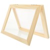 Lurrose Wooden Papermaking Screen and Deckle Wooden Paper Making Frame