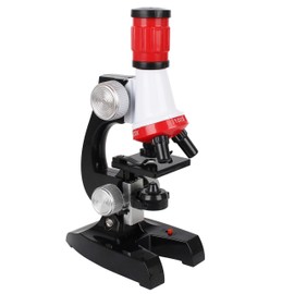 FeiWen Science Kits for Kids Microscope Beginner Microscope Kit LED 100X, 400x, and 1200x Magnification Kids Science Toys