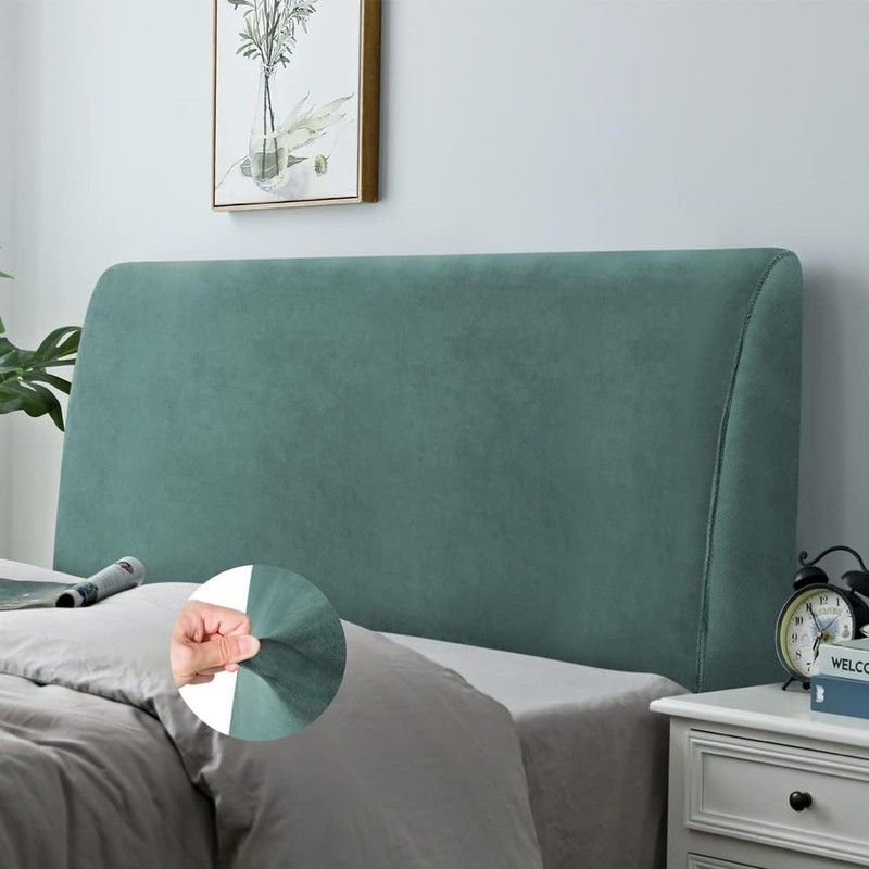 DUJUIKE Bed Head Board Slipcover, Stretch Bed Headboard Cover, Dustproof